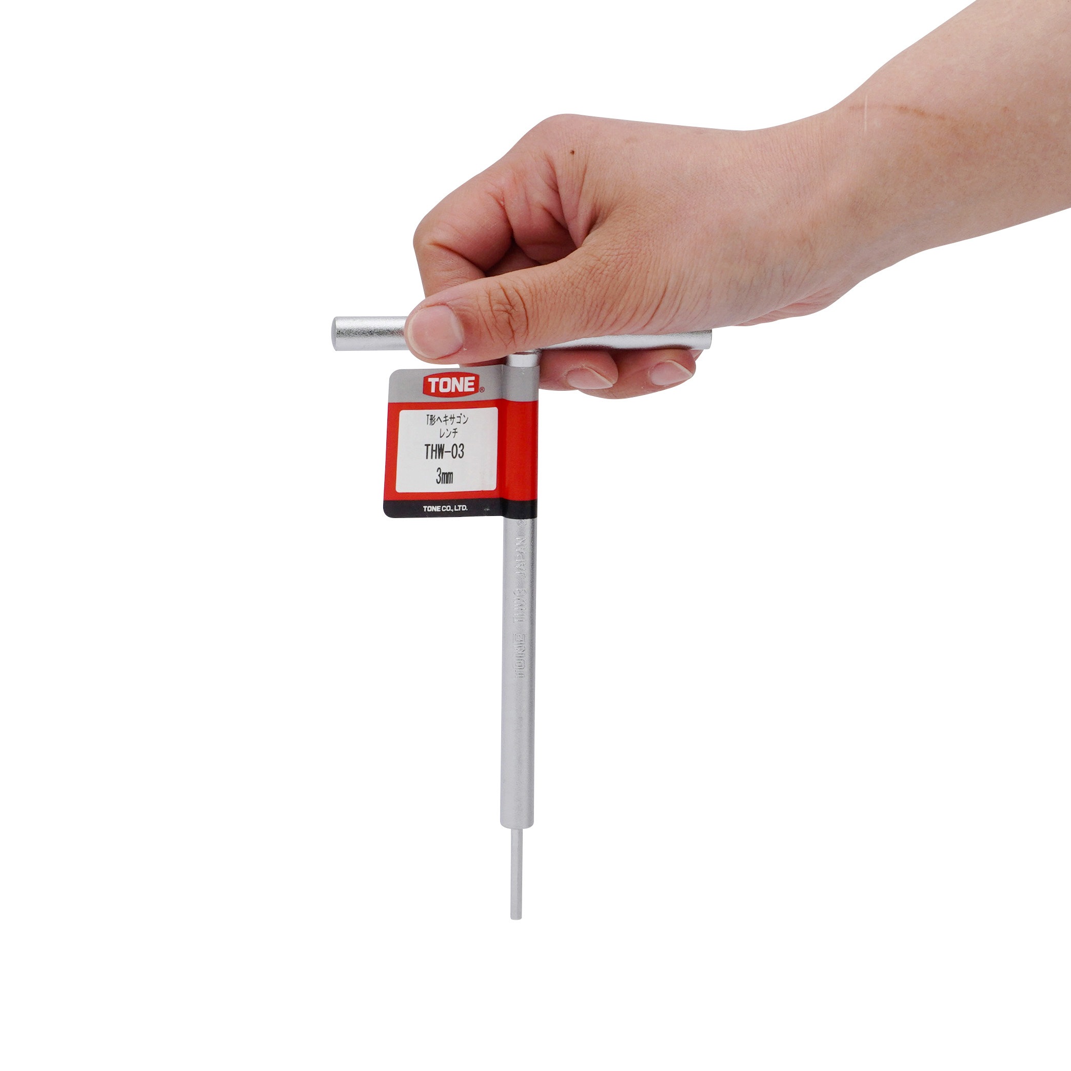 THW-03 T形ヘキサゴンレンチ TONE(トネ/旧:前田金属工業) 六角先