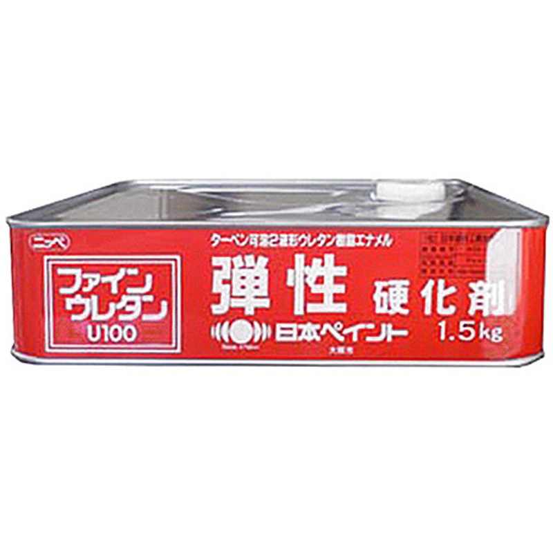 1002037 弾性ファインウレタンU100 硬化剤 1缶(1.5kg) ニッぺ(日本 