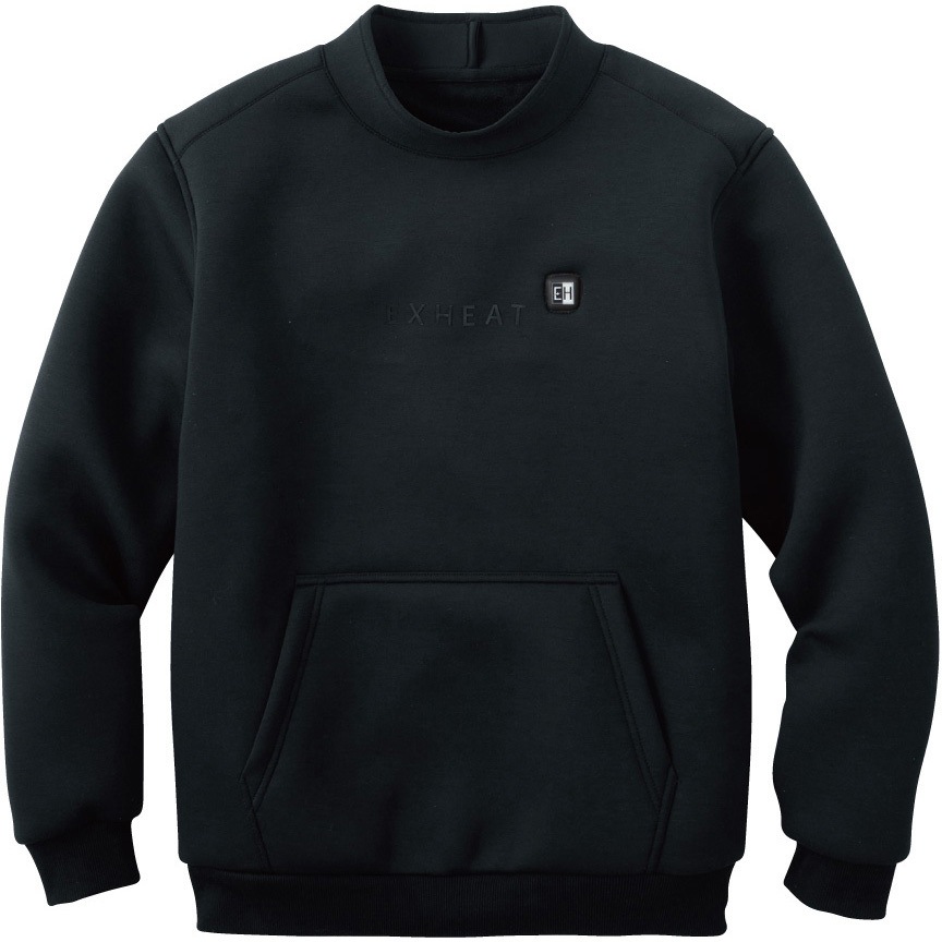 EH32480-BS016 防寒プルオーバー (RD9241 モバイルバッテリーセット 2024) サンエス ブラック色 サイズL着丈70cm  EH32480-BS016 7,904円