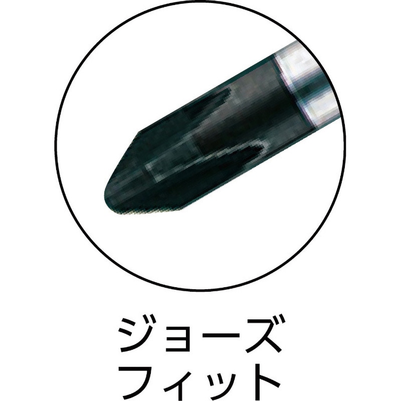 930 +1X75 メガドラ貫通ドライバー ベッセル プラス 単品 樹脂 軸長