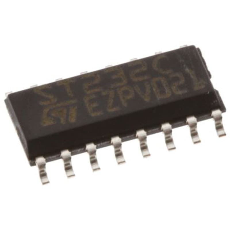 ST232CDR STMicroelectronics ライントランシーバ表面実装， 16-Pin， ST232CDR 1セット(2500個) STMicro 【通販モノタロウ】