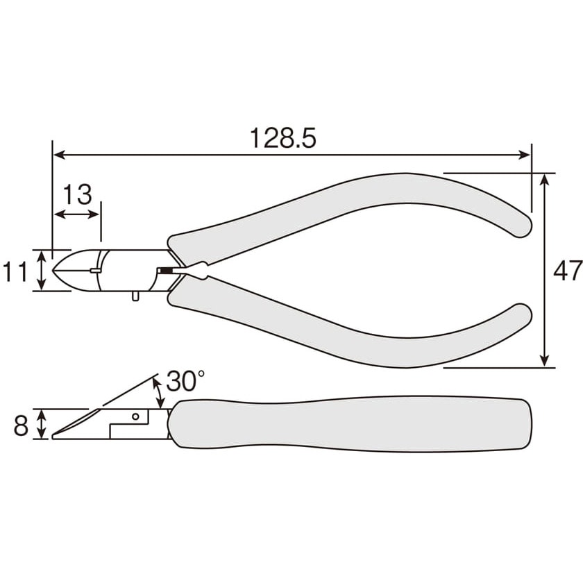 ニイサン専用 N-32 ミニチュアニッパー 1個 ホーザン 【通販モノタロウ】