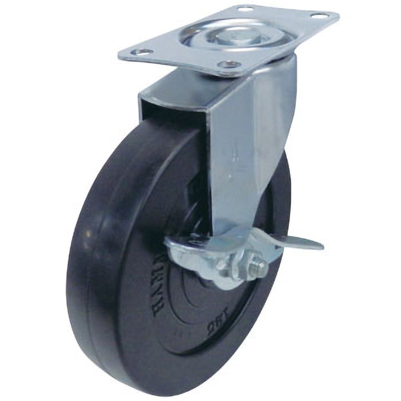 415E-R125 415E・自在車ストッパー付(ゴム一体車輪) ハンマー