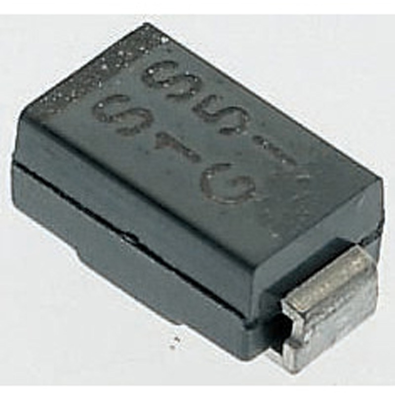 STTH1L06A STマイクロ，  整流ダイオード， 1A， 600V 表面実装， 2-Pin DO-214AC (SMA) シリコンジャンクション 1.3V STMicro 1セット(5000個) STTH1L06A