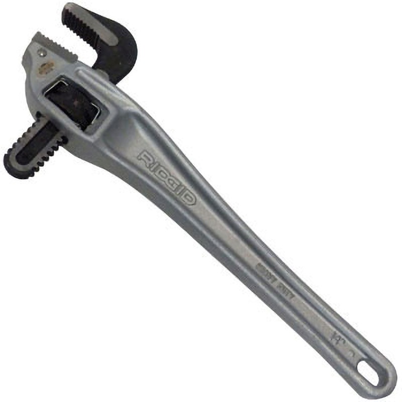 31120 アルミオフセットパイプレンチ 14OFF RIDGID(日本エマソン) 全長