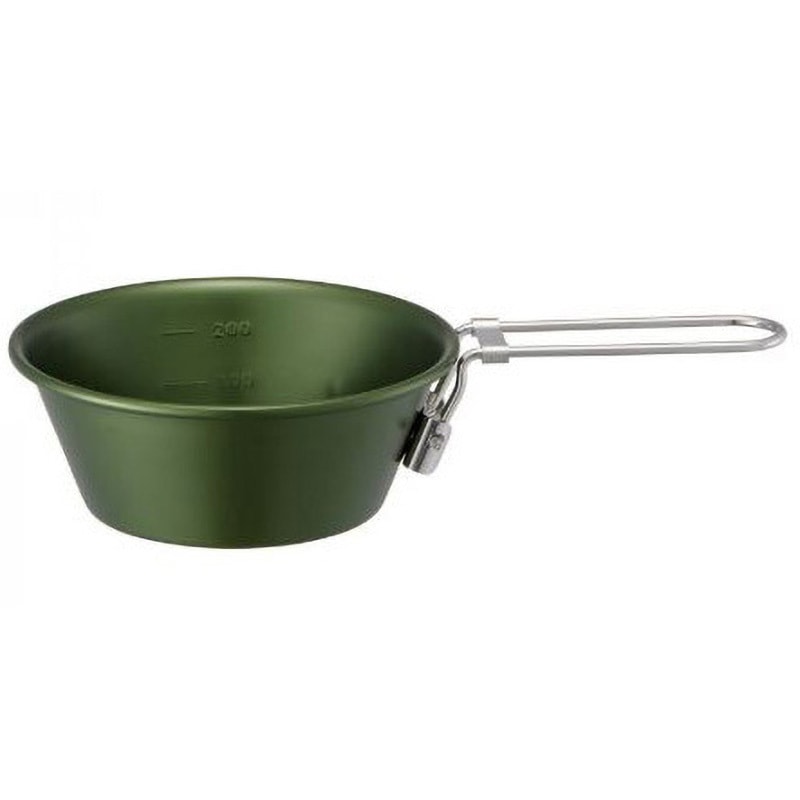 新品未使用 & 非売品PROSPEXシェラカップPRO-SIERRA-CAM-1 ASC1 折りたたみハンドル付きシェラカップ スケーター グリーン色 1個