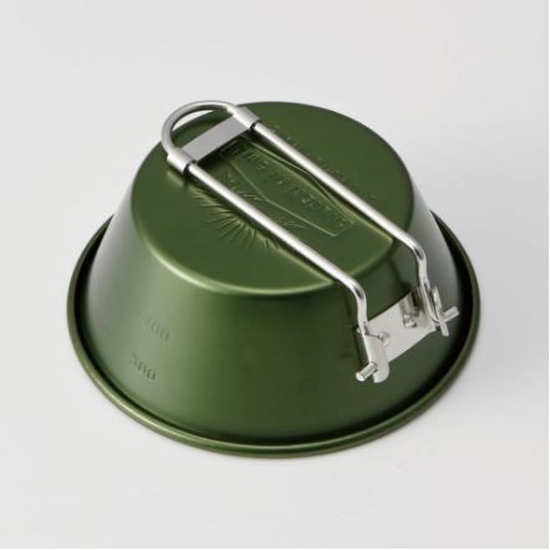 ASC1 折りたたみハンドル付きシェラカップ スケーター グリーン色 1個