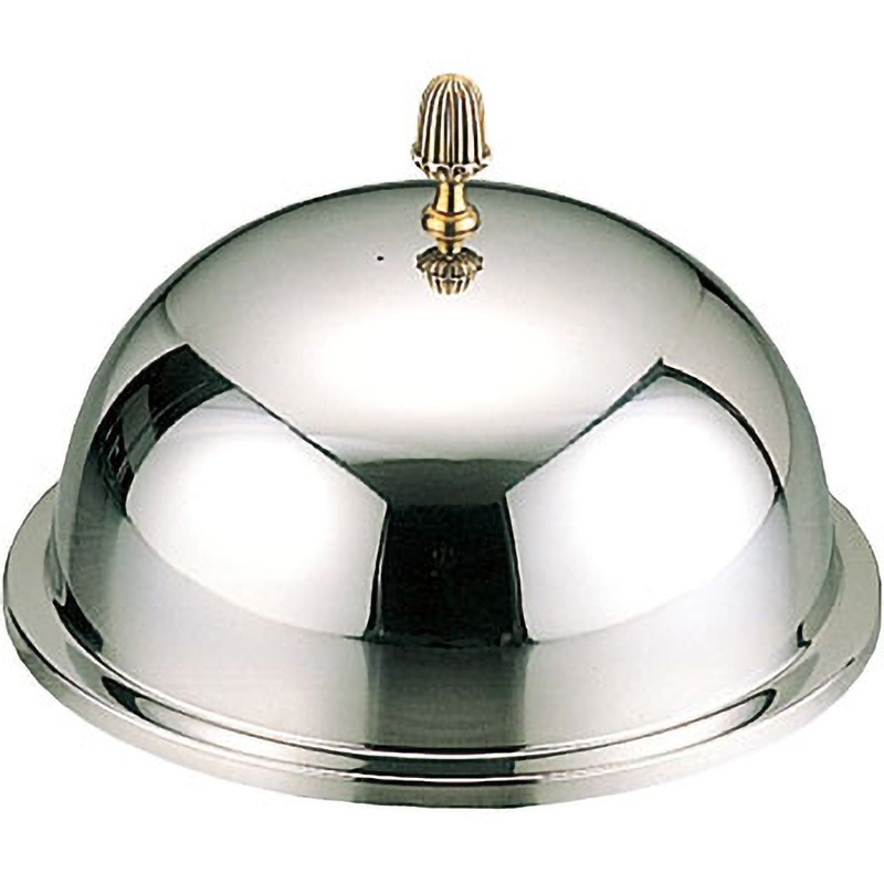 28cm SW 18-8ドームカバー(ツバ付) 和田助製作所 丸 寸法Φ282×H178mm