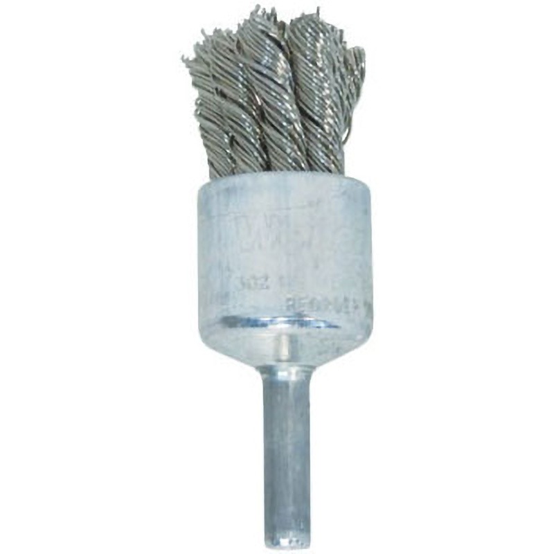 37554(MEBB-40S) ワイラー 軸付ブラシ バーテック ステンレス製 軸径6mm外径20mm 1個