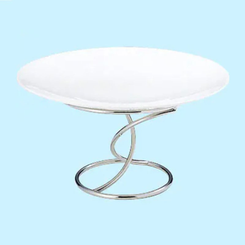 SW 陶器丸皿スタンド クロスB 3870-2212 丸皿 スタンドの通販