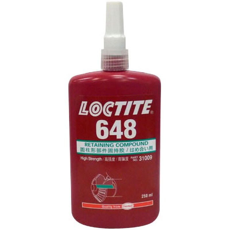 648-250 LOCTITE 648 はめあい用 1本(250mL) ヘンケル 【通販サイト