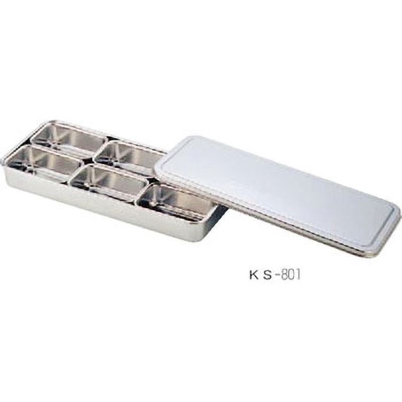 0109-13-014 18-8(SUS304)型検食用容器 SUGICO(スギコ) 1個 0109-13-014