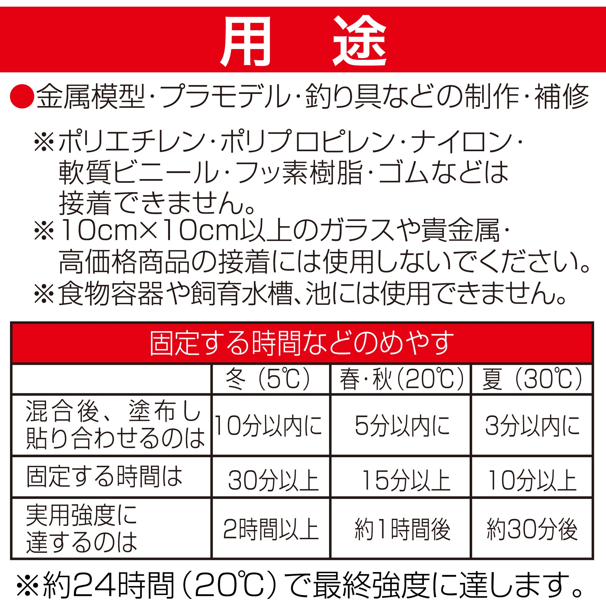 CA-186 2液混合型接着剤 ハイスーパー5 5分型 セメダイン