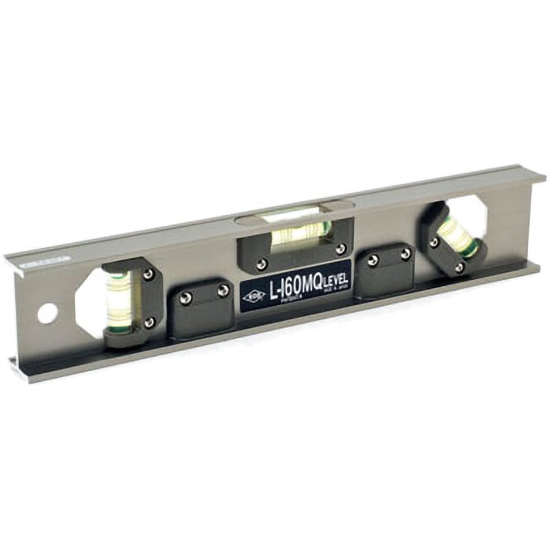 L-160MQ-300 Iビーム型アルミレベル45°気泡管付 アカツキ製作所(KOD