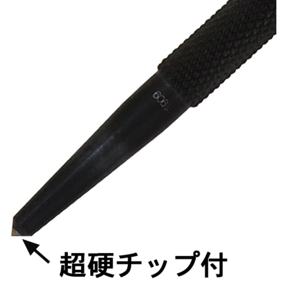 TCP-LL 超硬チップ付センターポンチ 1個 SK(新潟精機) 【通販モノタロウ】