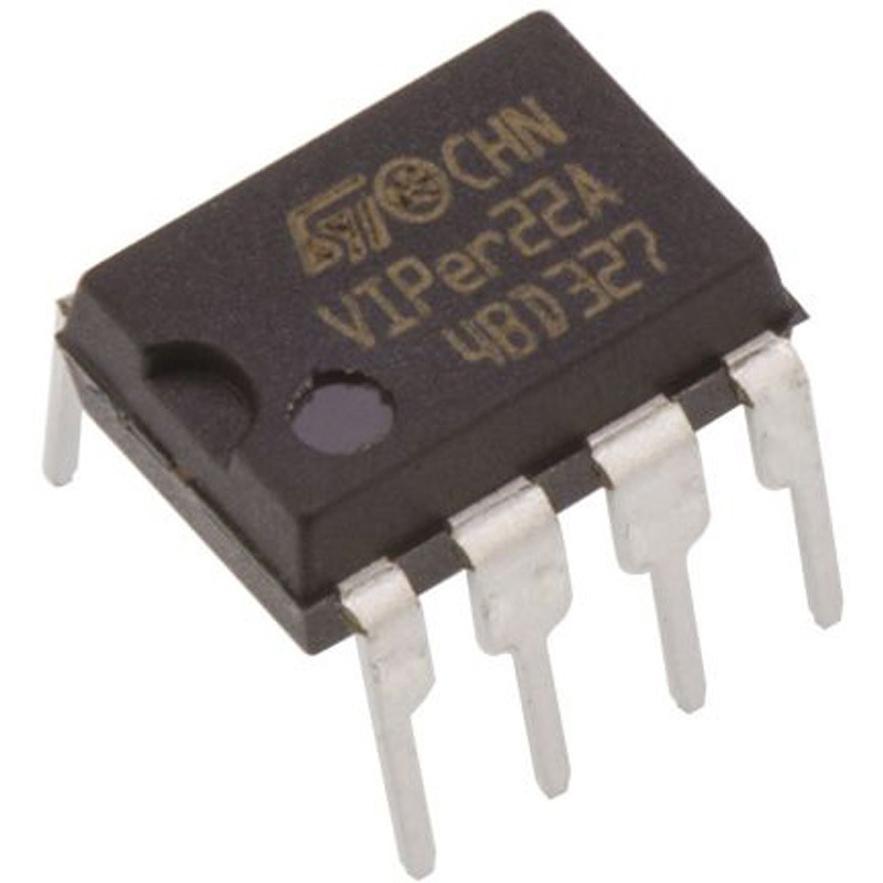 VIPER22ADIP-E STマイクロ，  PWMコントローラ IC， 8-Pin PDIP 1セット(50個) STMicro 【通販モノタロウ】