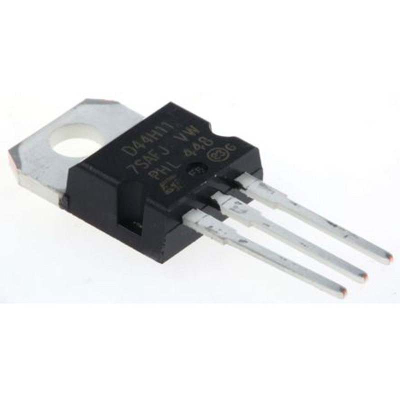 D44H11 STMicroelectronics トランジスタ， NPN， スルーホール， 20 A， D44H11 1セット(50個) STMicro 【通販モノタロウ】