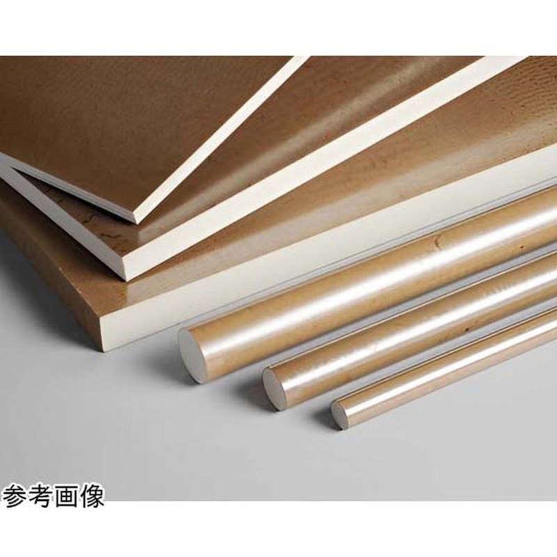 ピーピーエス 丸棒 φ50×900mm PPS_NC_D00500-0900 (67-6548-97) : 木製丸棒 50パイ φ50 直径50mm × 長さ 約910mmWOOD