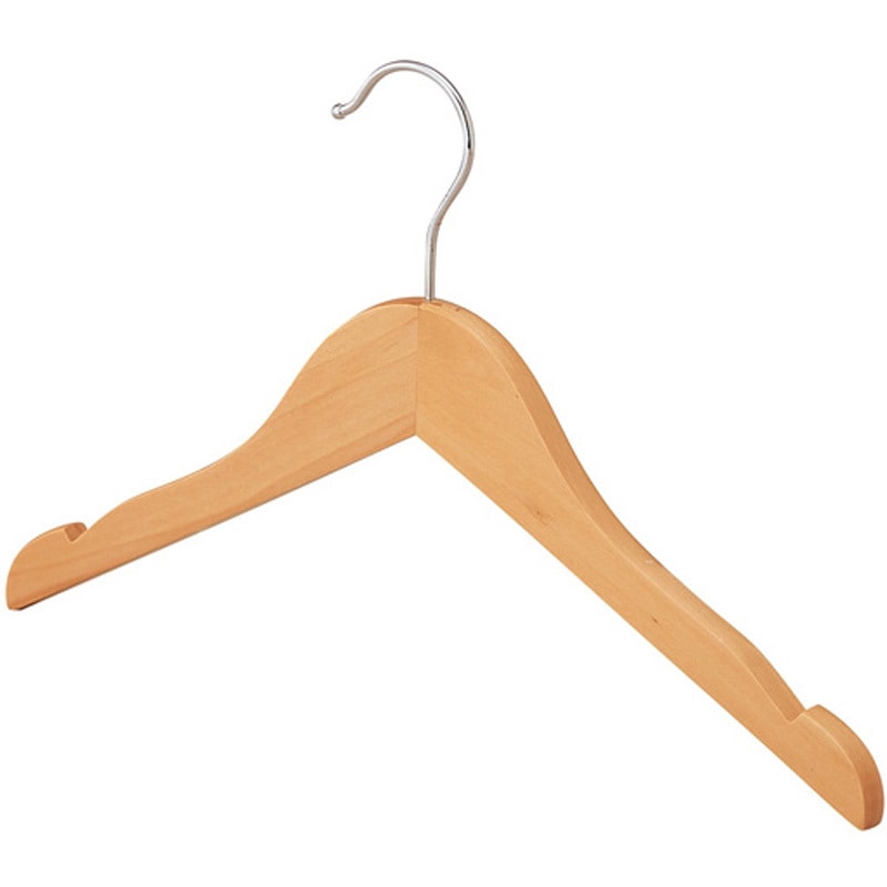 61-810-60-2 子供用木製ハンガークリア 100本入 61-810-60シリーズ 1箱(100本) アズワン 【通販モノタロウ】 26,400円