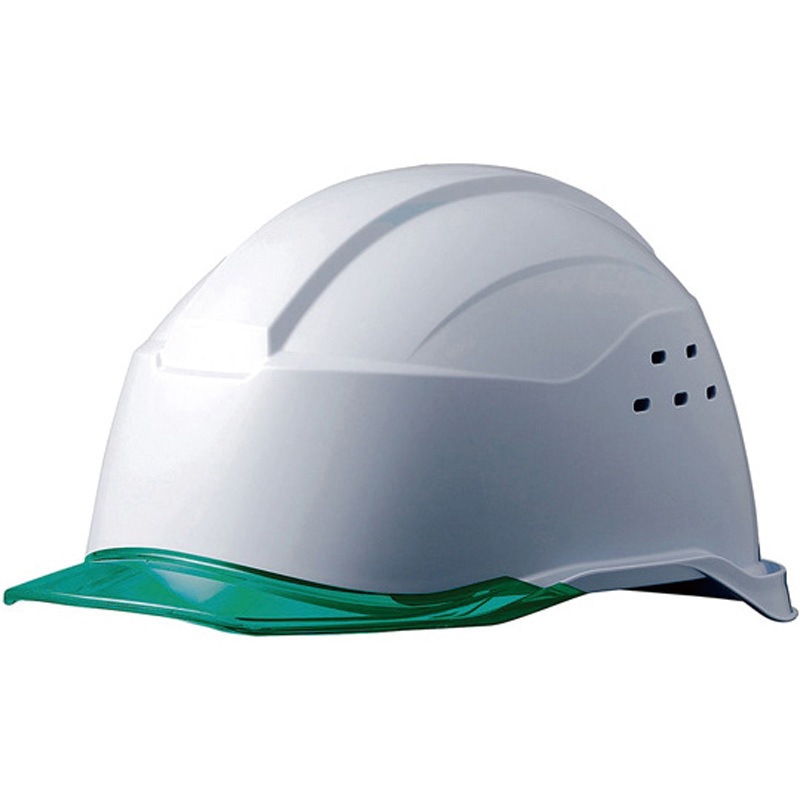 SC-21PCLV RA3 KP-W/GR PC製ヘルメット クリアバイザー・通気孔・KP付 侍II SC-21PCLV RA3 KP SAMURAI-IIシリーズ 1個 ミドリ安全 【通販モノタロウ】