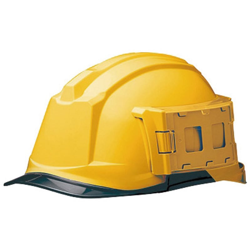 SC-19PCLID RA3-UP4-Y/S PC製ヘルメット IDカードホルダー・Windflow・クリアバイザー SC-19PCLID RA3-UP4シリーズ 1個 ミドリ安全 【通販モノタロウ】