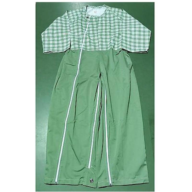 介護つなぎ グリーン 10枚入 1箱(10枚) アズワン 【通販モノタロウ】