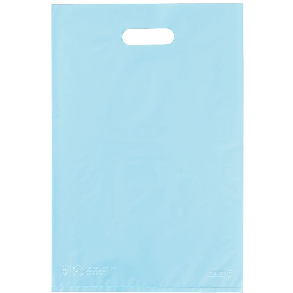 61-782-16-6 ポリ袋ハード型 ブルー 厚み表記入 61-782-16シリーズ 1セット(1000枚) アズワン 【通販モノタロウ】