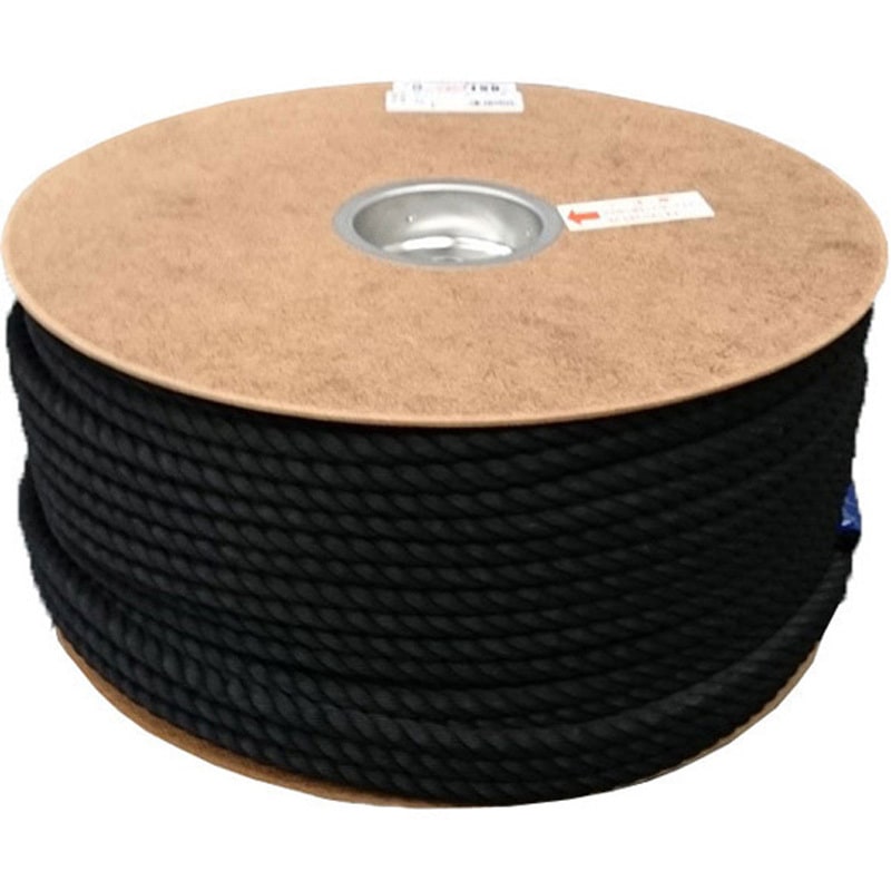 RS-51 エステルロープ ドラム ブラック RSシリーズ ユタカメイク 1巻 RS-51