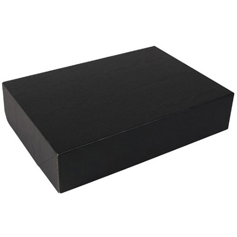 NK-442 宅配用 黒木目宅配箱 大 NKシリーズ 1ケース(50枚) ヤマニパッケージ 【通販モノタロウ】