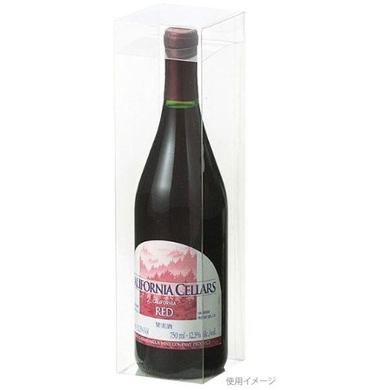 K-444 贈答箱 クリアケース 1ケース(300枚) ヤマニパッケージ 【通販モノタロウ】