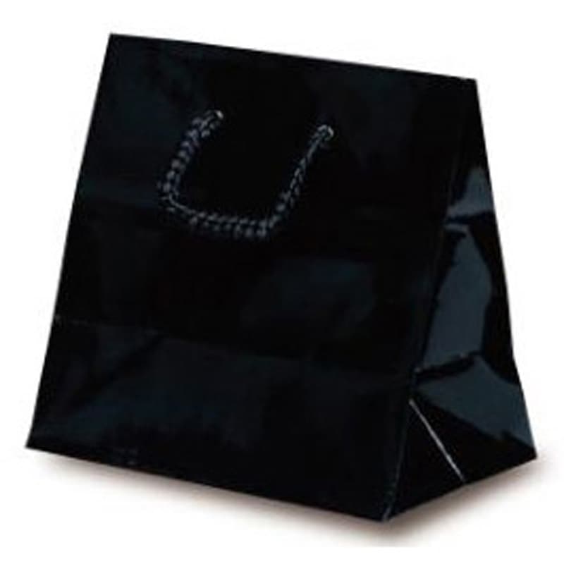 5933 紙袋 ブラック 1ケース(100枚) ベルベ 【通販モノタロウ】