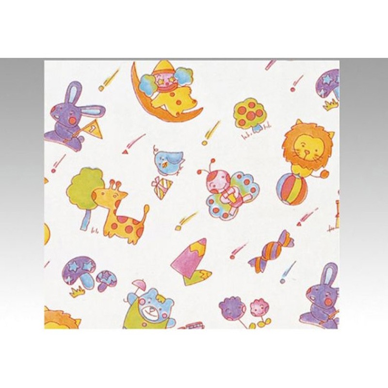 776 ラッピング 包装紙 パーティー 1ケース(300枚) ベルベ 【通販モノタロウ】