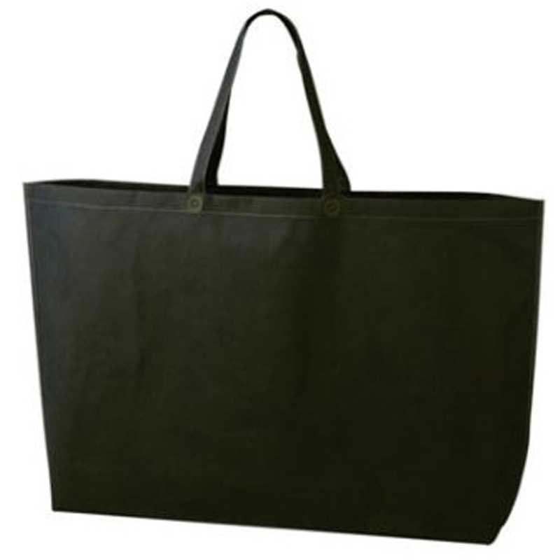 9266 エコバッグ シンプルトート 75 ブラック 1ケース(100枚) ベルベ 【通販モノタロウ】
