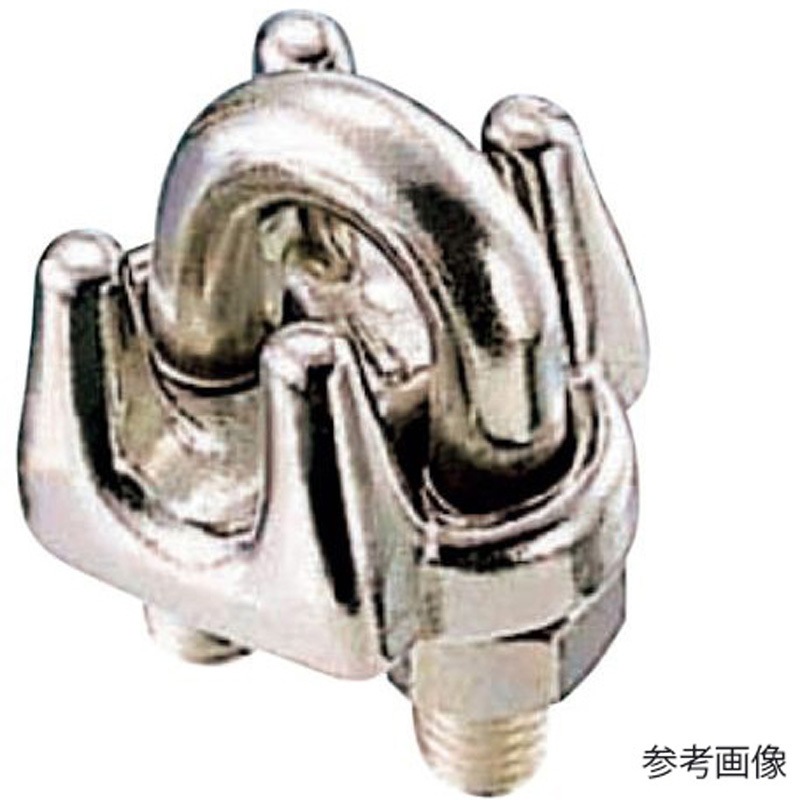 WC-16 316 ステンレス ワイヤークリップSUS316 1個 水本機械製作所 【通販モノタロウ】