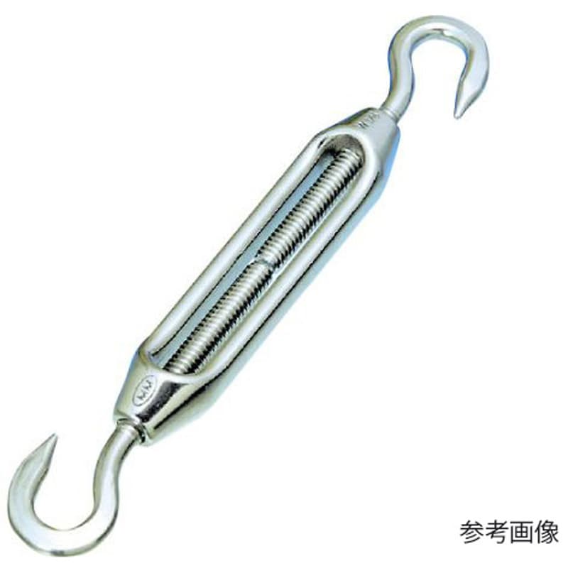 TB-22H ステンレス 枠式ターンバックル フック&フック 1個 水本機械製作所 【通販モノタロウ】