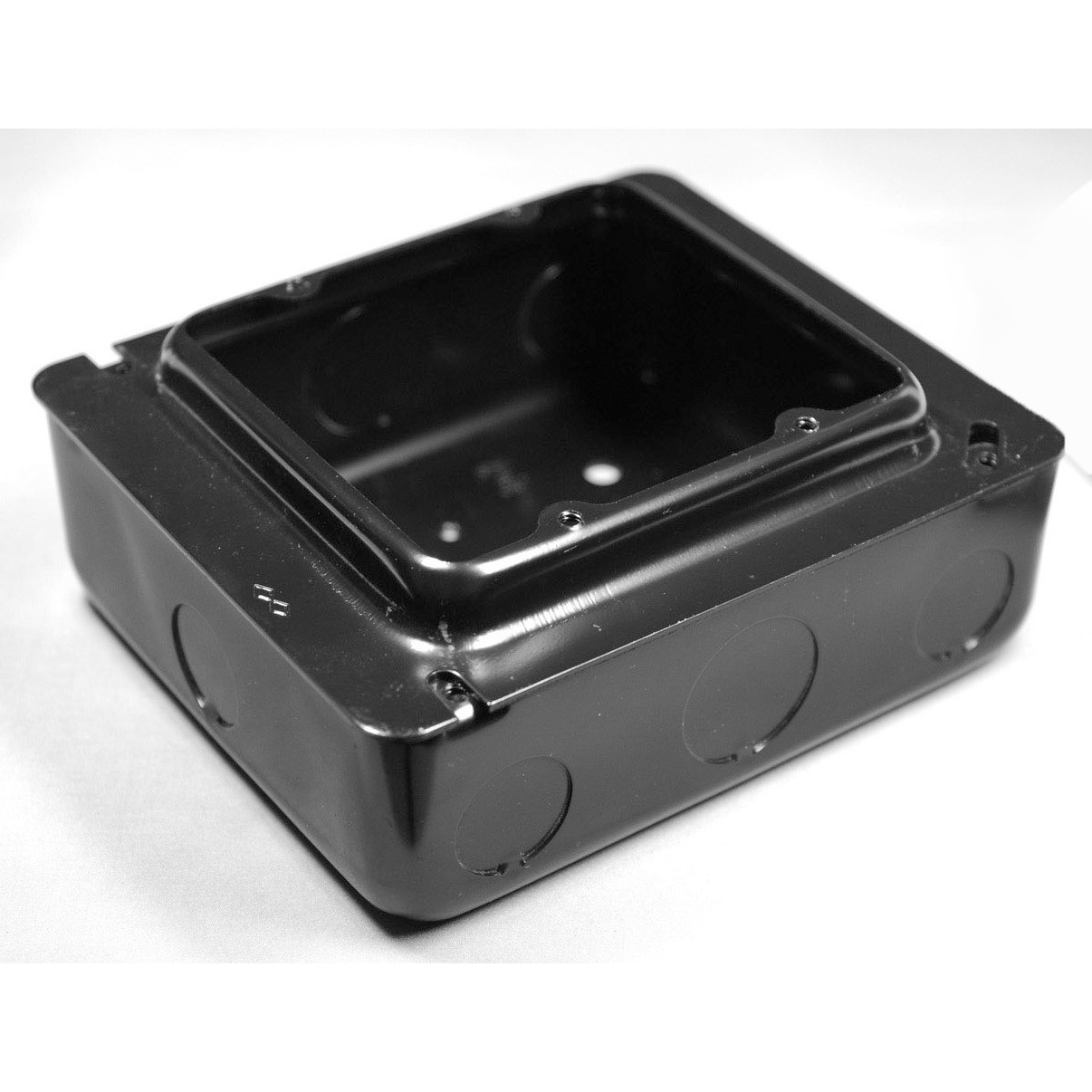 SB2BH 黒 セーリスBOX 電成興業 種類2個用(カバーなし)  1箱(10個) SB2BH