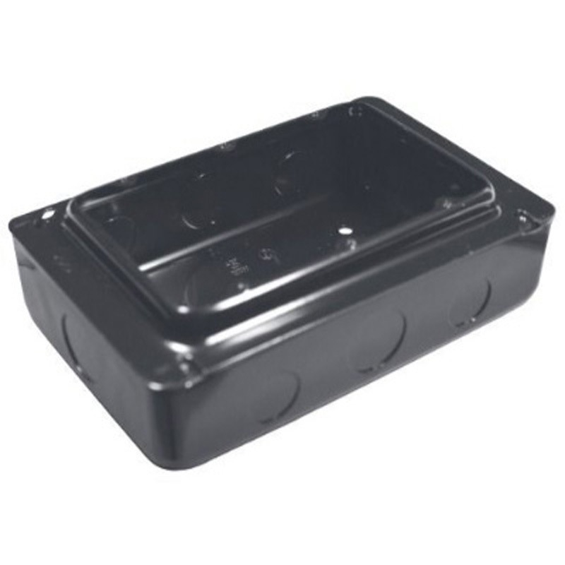 SB3B 黒 セーリスBOX 電成興業 種類3個用(カバー付) 1個 SB3B 【通販
