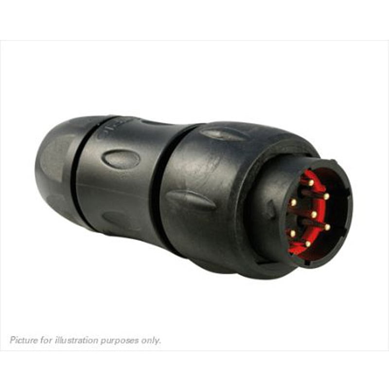 UTS1JC147PSCR Souriau Sunbank by Eaton 丸型コネクタ， 7極， M14， インライン， UTS1JC147PSCR 1個 SOURIAU 【通販モノタロウ】