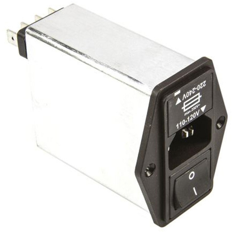 FN393-6-05-11 Schaffner IECフィルタ 1ヒューズ 2極 パネルマウント 6A 250 V ac， FN393-6-05-11 1箱(20個) SCHAFFNER 【通販モノタロウ】