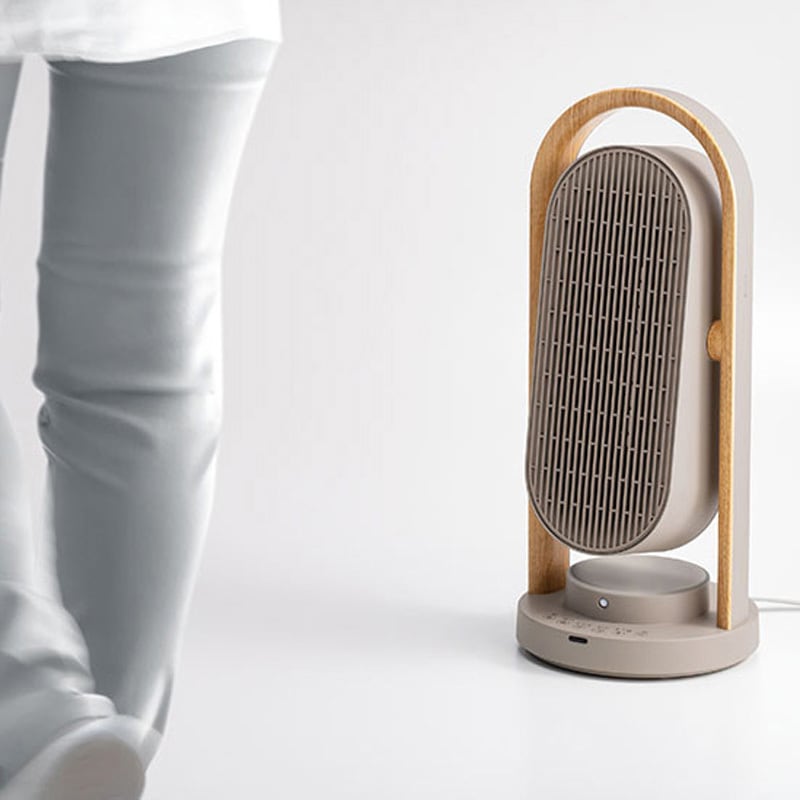 CH-T2416GG WOODSTYLE 上下左右自動首振りセラミックヒーター スリー