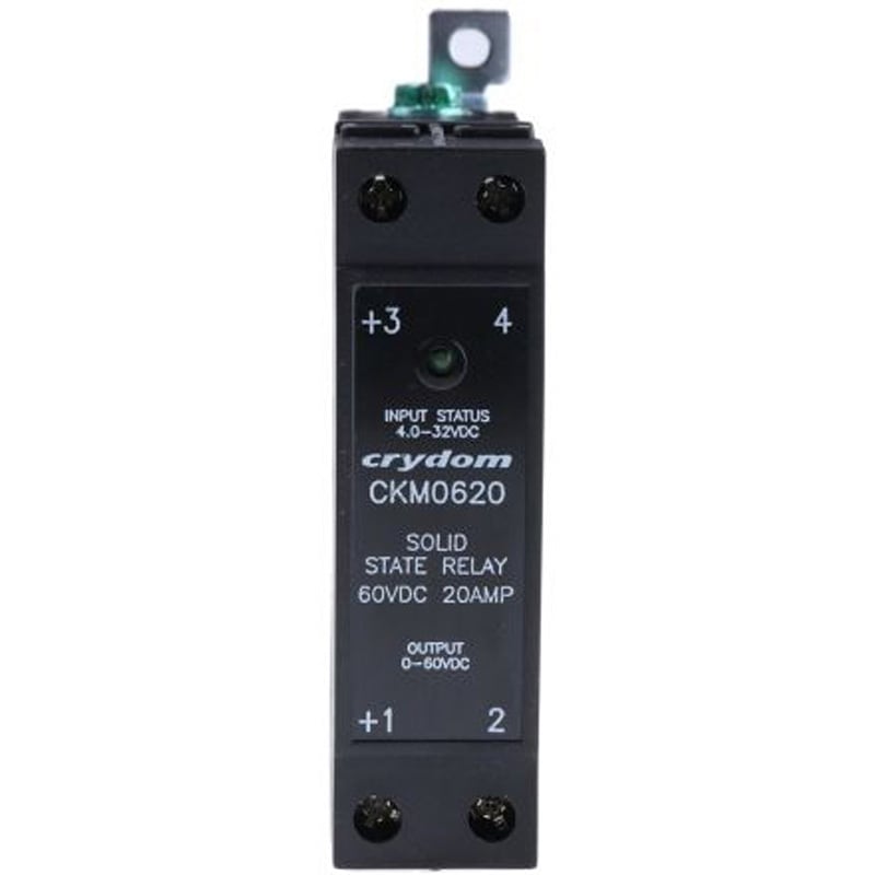 CKM0620 Sensata Crydom ソリッドステートリレー 最大負荷電流:20 A 最大負荷電圧:60 V DINレール， CKM0620 1個 Sensata / Crydom 【通販モノタロウ】