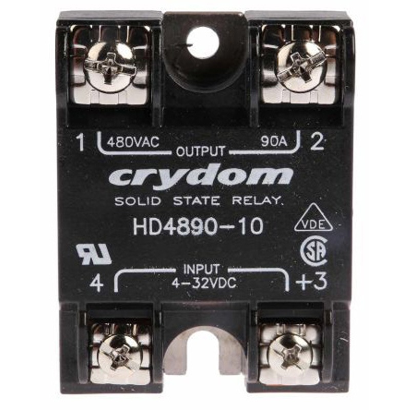 HD4890-10 Sensata Crydom ソリッドステートリレー 最大負荷電流:90 A 最大負荷電圧:530 V パネルマウント， HD4890-10 1個 Sensata / Crydom 【通販モノタロウ】