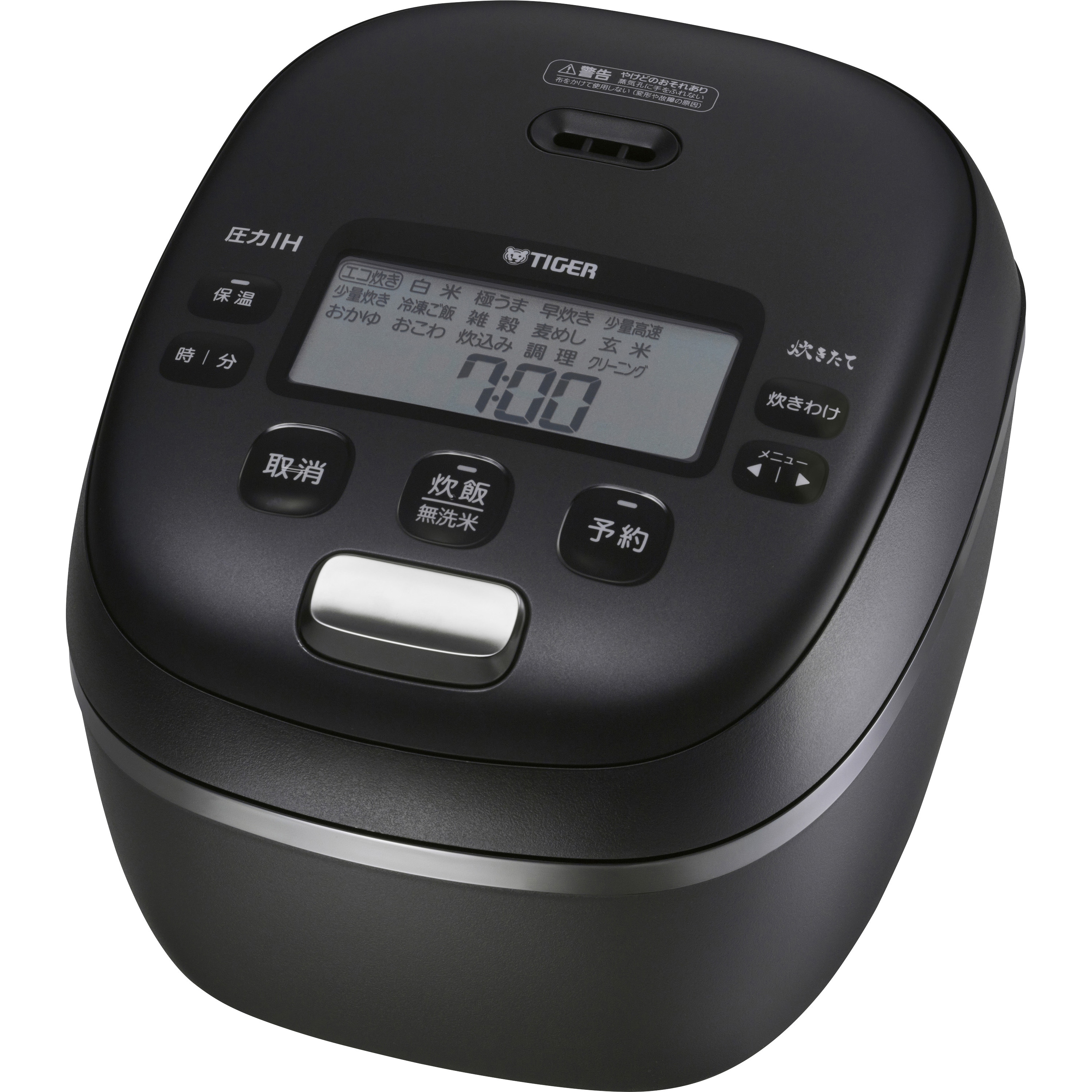 新品未開封☆6年保証TIGERタイガー 圧力IHジャー炊飯器JRI-A180KM JRI-A180 圧力IHジャー炊飯器 タイガー魔法瓶 マットブラック色 JRI