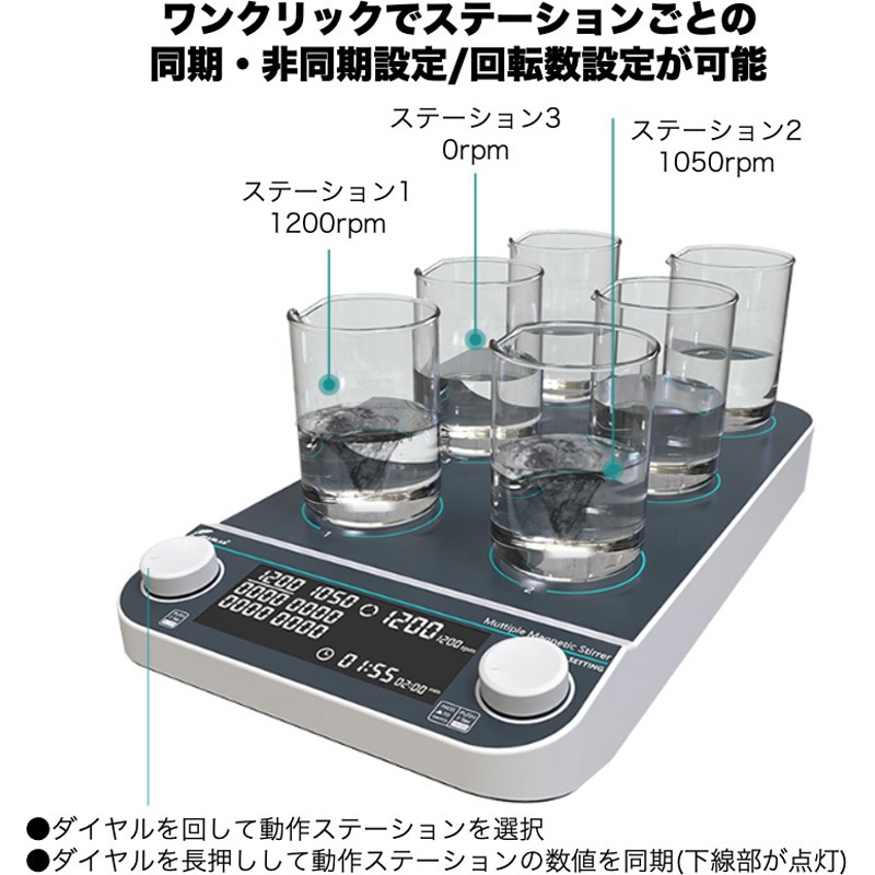 JMMS6Pro マグネチックスターラー 1個 Joman(旧:MCP) 【通販モノタロウ】