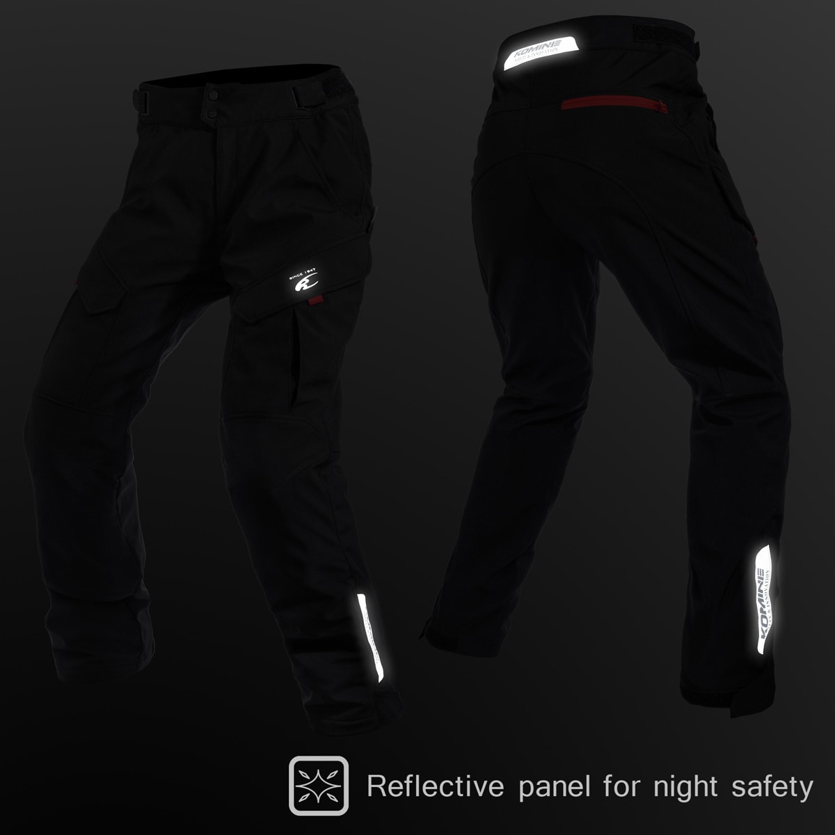 コミネ PK-908 ウインターオーバーパンツII（ブラック） サイズ 6XLB