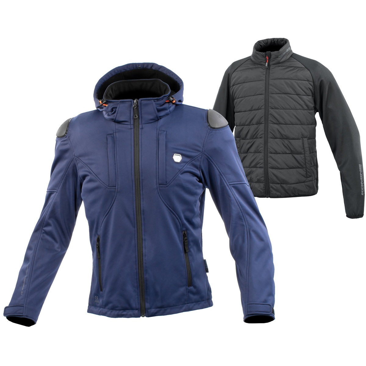 07-6235 JK-6235 ハイプロテクトソフトシェルシステムパーカ セット コミネ ネイビー色 サイズ3XL 18,886円