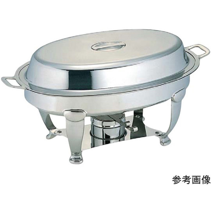 SW 18-8ノーブルスタッキング小判チェーフィングディッシュ 1個 アズワン 【通販モノタロウ】