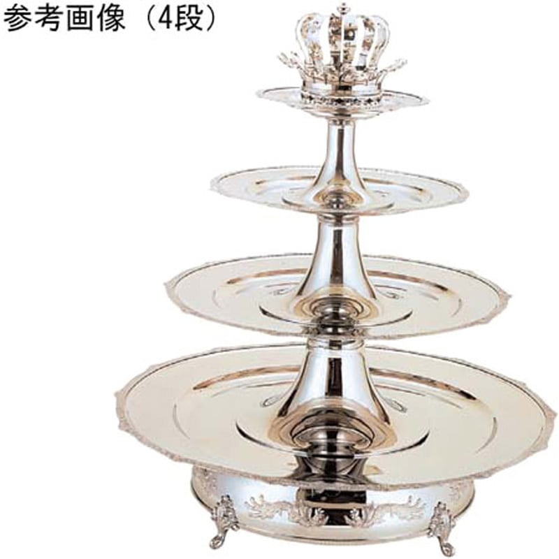 UK 18-8回転オードブルスタンド 1個 アズワン 【通販モノタロウ】