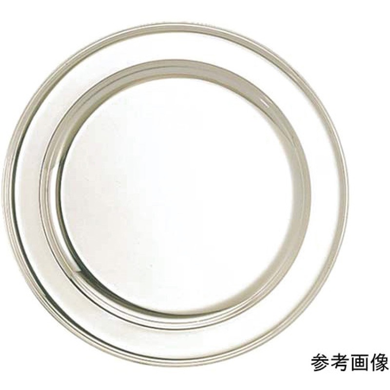 洋白丸肉皿 1個 アズワン 【通販モノタロウ】