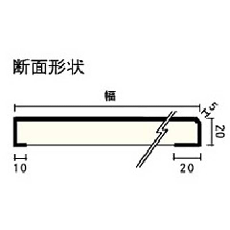 DEB150A-LC 窓枠A型 ウッドワン 寸法20×150×3900mm 1セット(2本